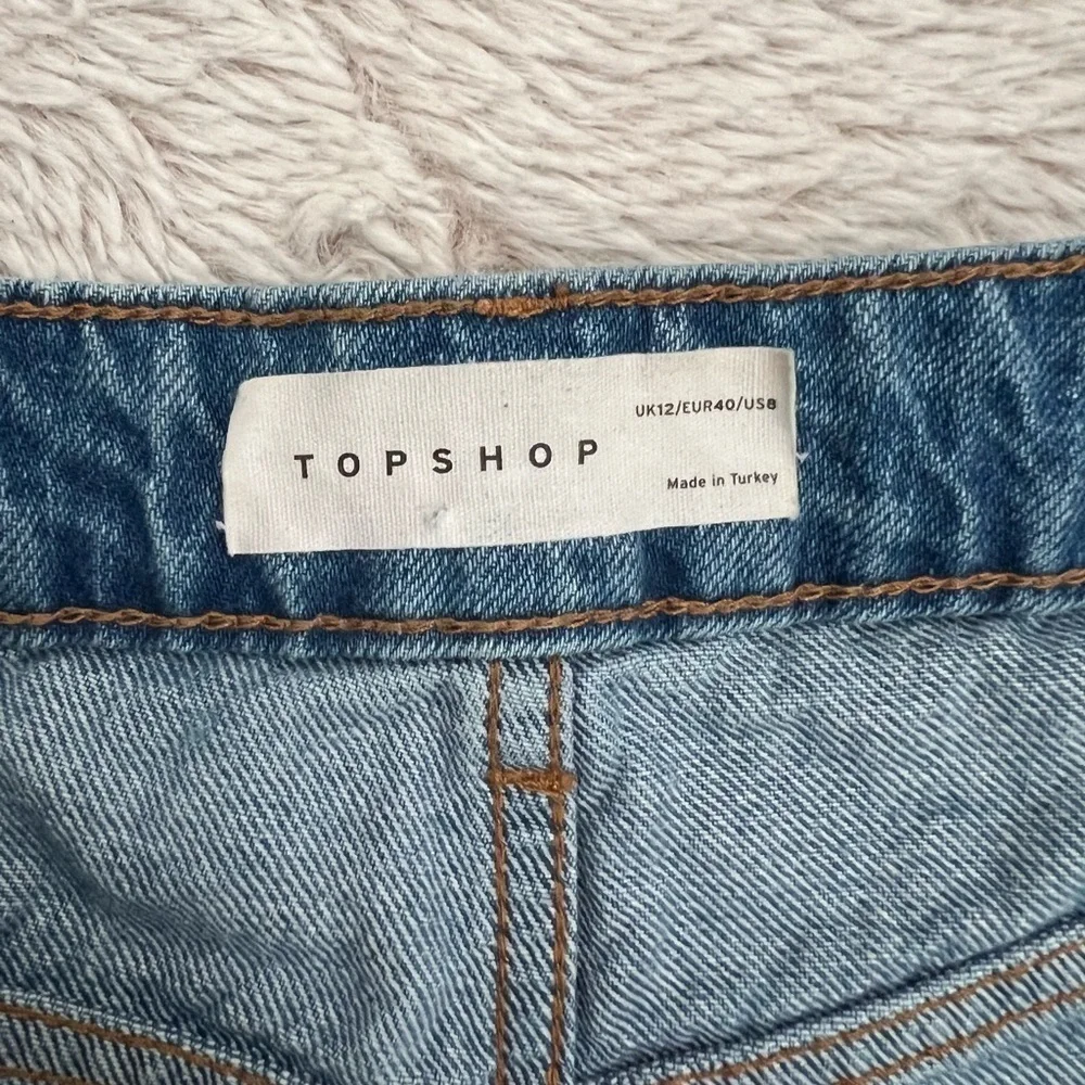 Topshop Denim Shorts Size 8